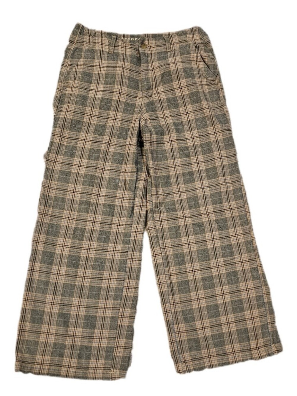 American Eagle Super High Rise Baggy Wide Leg Pants 10S